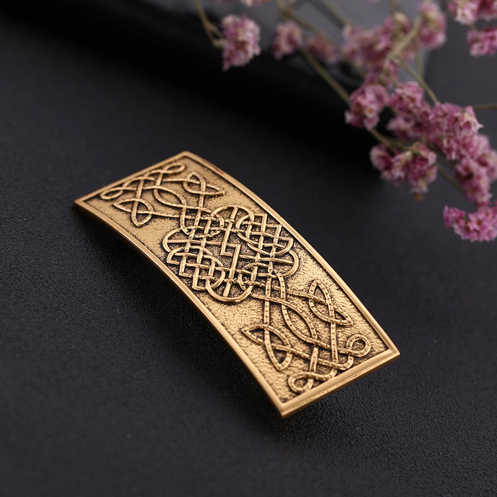 Dawapara Gold Color Irish Knot Hair Clips For Women New Vintage Accessories Christmas Gifts HCCLIP10042-2 | Украшения и
