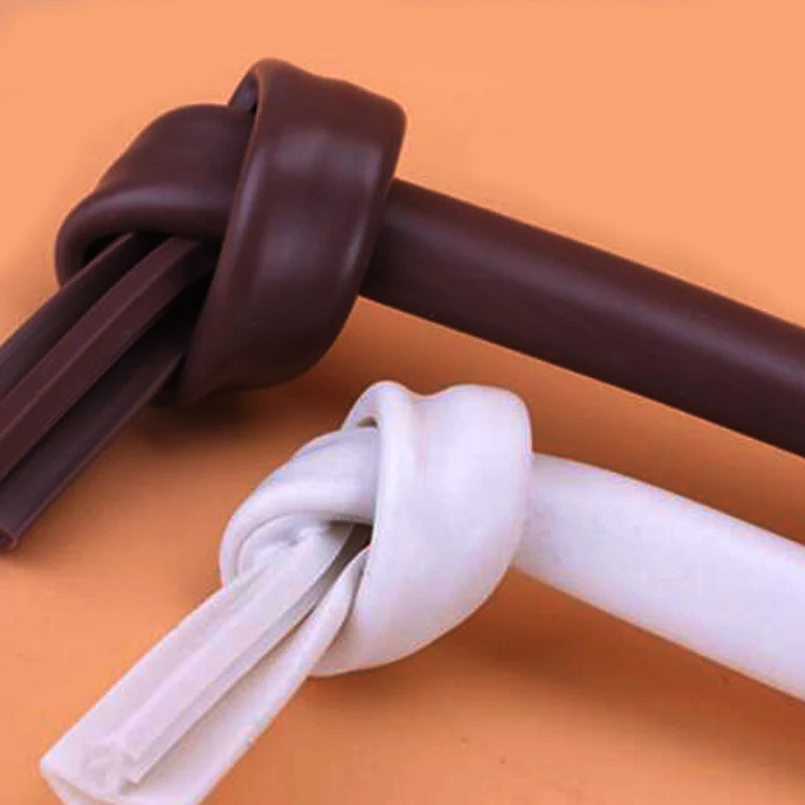 

5M PVC wooden door window sash seal bumper strip weatherstrip sound insulation