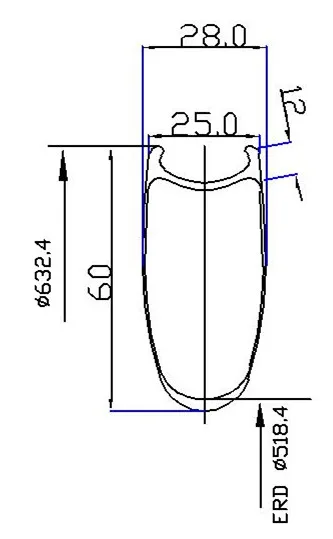 2017 новейшее углеродное дисковое тормозное колесо! 700C 60 мм трубчатые дорожные