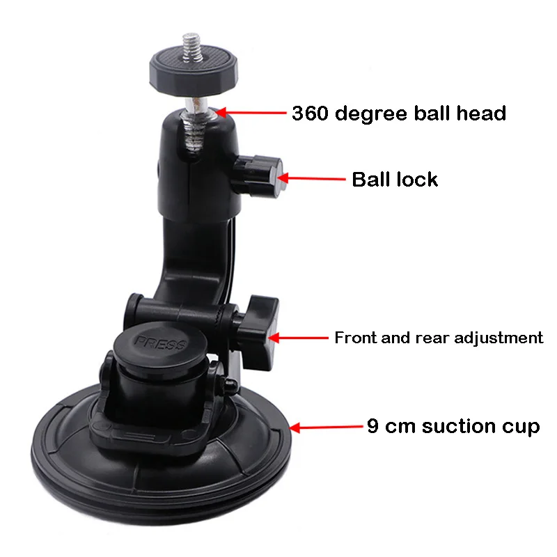 Аксессуары для камеры Gopro Автомобильный кронштейн на присоске hero6 5 4 3 + 1 крепкая