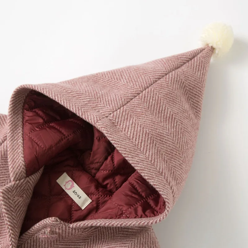 baby girl winter clothes kids coats 2018 Fashion New Girl woolen coat Winter 18M-5 Yrs warm jacket | Детская одежда и обувь