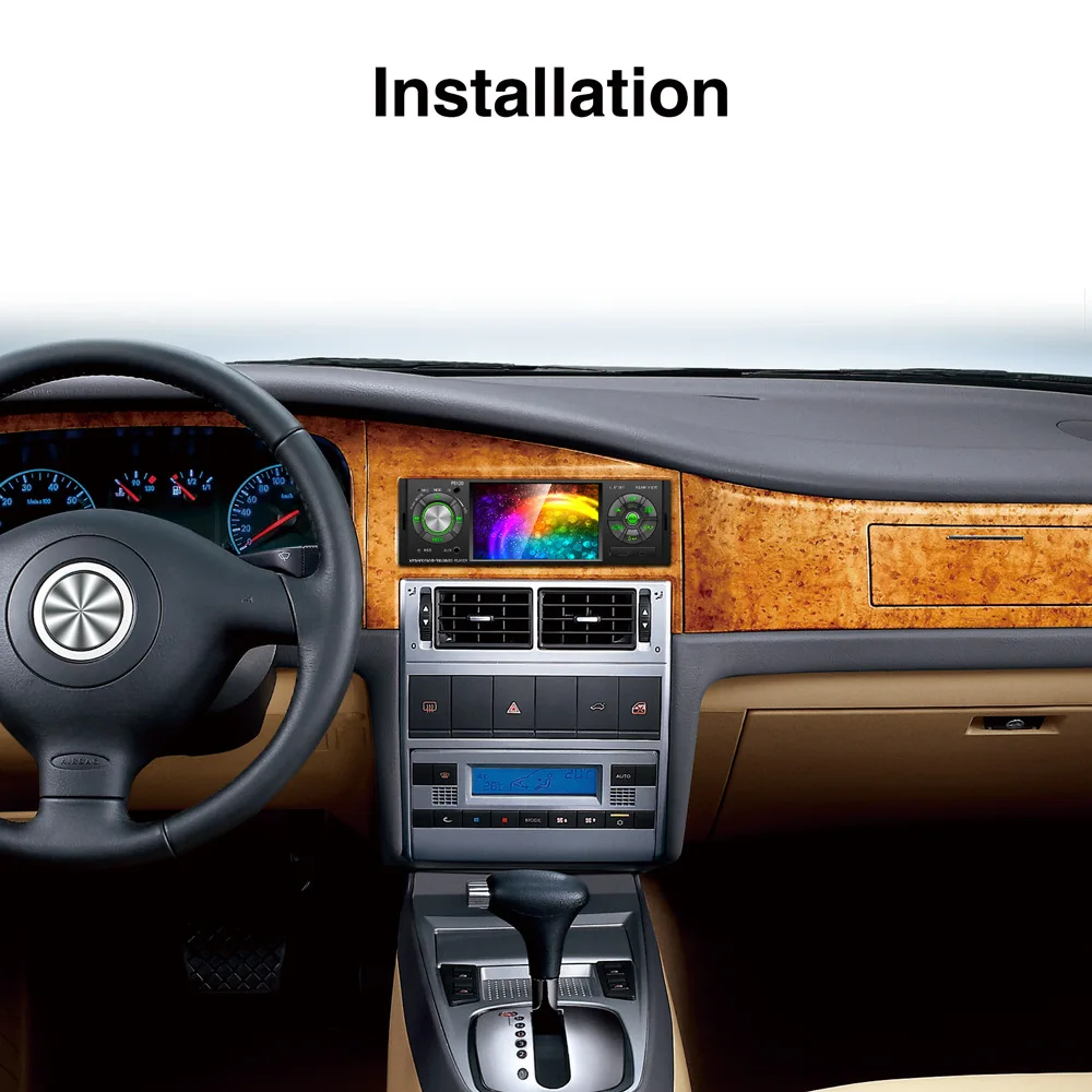 Автомобильное радио Mp4 автомобильное fm USB рулевое колесо дистанционное