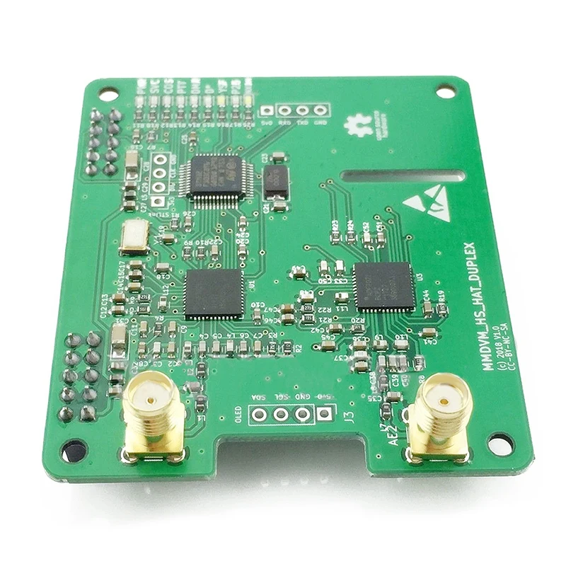 Дуплекс MMDVM Hotspot поддержка P25 DMR YSF для Raspberry Pi с 2 антеннами US Ship|Демонстрационные