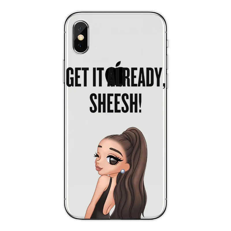 Для iPhone 11Pro Max Xr X чехол для телефона американская Сексуальная певица Ариана
