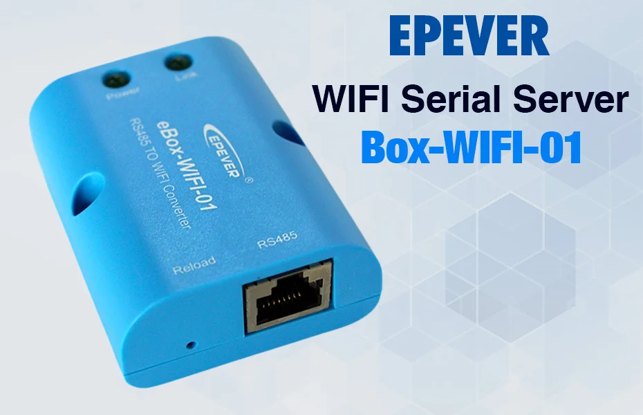 EPever eBox-WI-FI-01 последовательный сервер wifi RS485 для WI-FI Поддержка app для EPsolar LS-B VS-A VS-BN Tracer-BN Ши