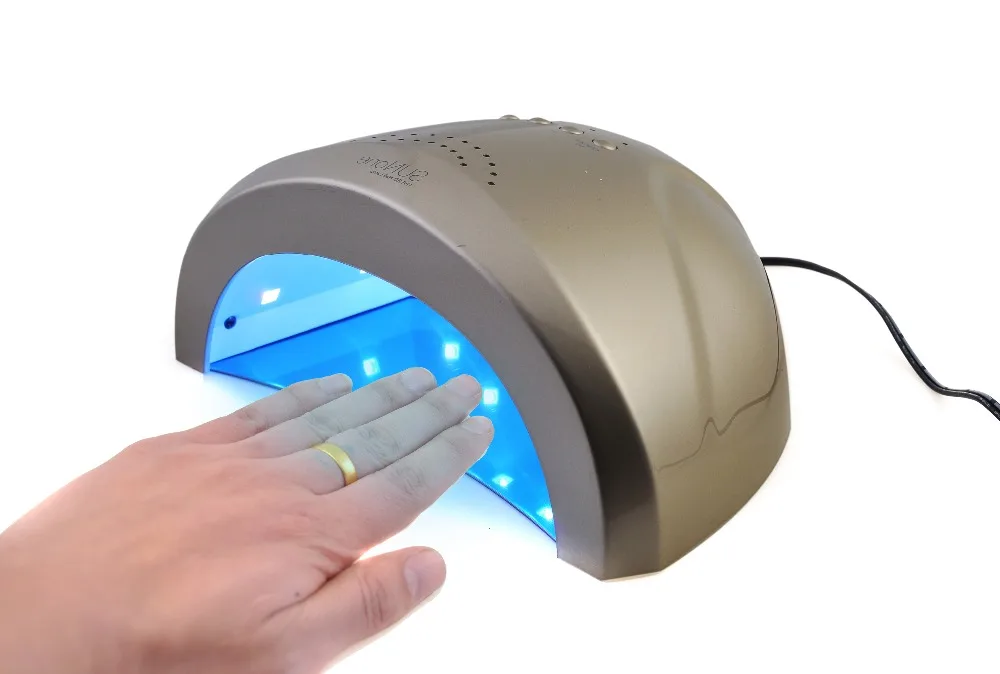 Sunone 24/48 Вт LED УФ Сушилка для ногтей белый свет авто Сенсор маникюр 365 + 405nm двойной