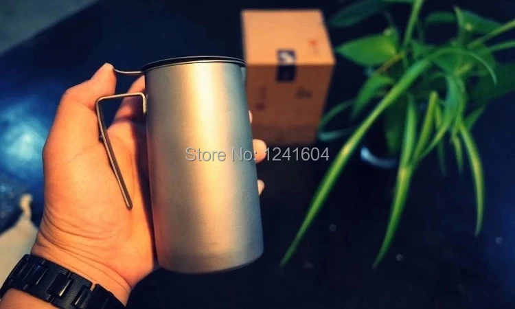 Горячая Распродажа Fire кленовый титановый чайный сервиз для отдыха на открытом