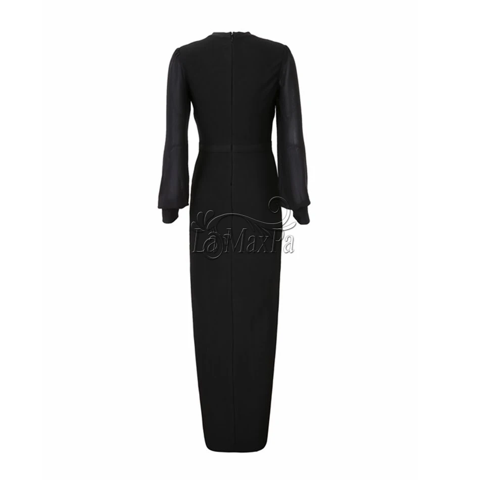 2017 новое поступление высокое качество летние женские черные платья с круглым