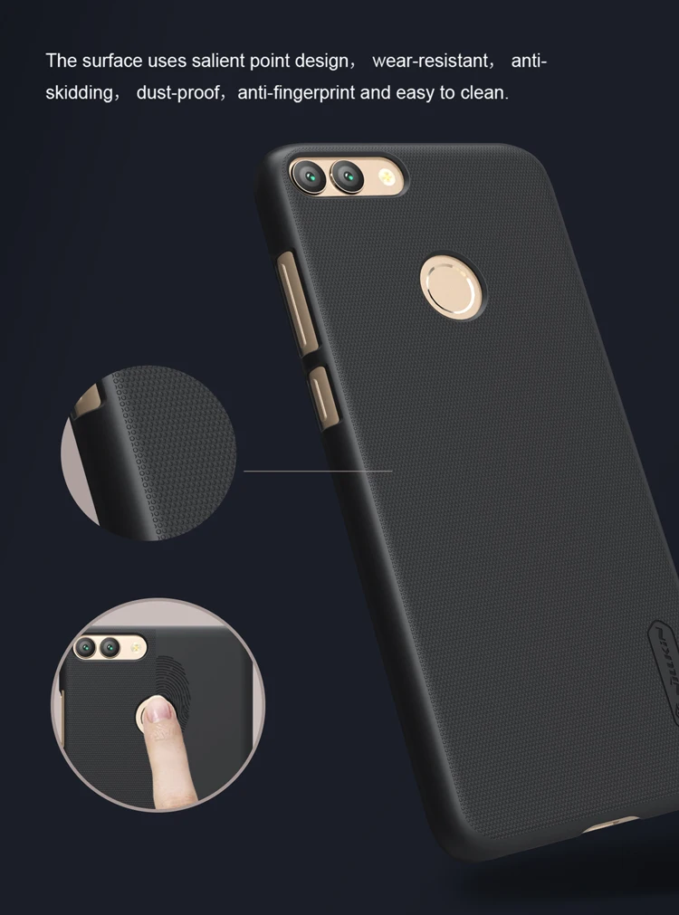 Умный чехол для Huawei P умный NILLKIN Матовый Жесткий задней панели|nillkin super frosted|case huaweihuawei p |
