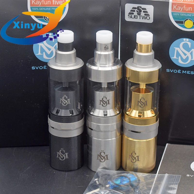 Kayfun five v5 Prime Style MTL RTA контроль воздушного потока ремонтный капельный резервуар 316