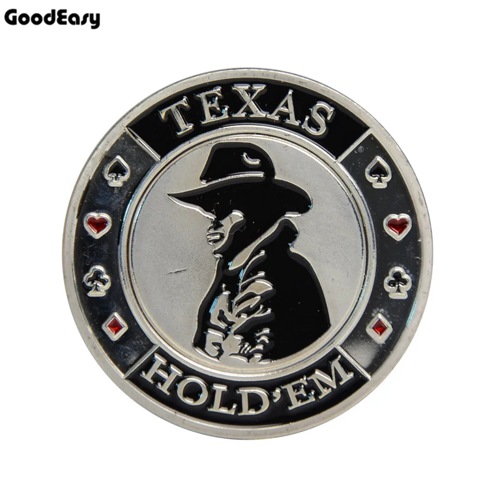 Хит продаж памятная монета для покера карты защита металлический жетон