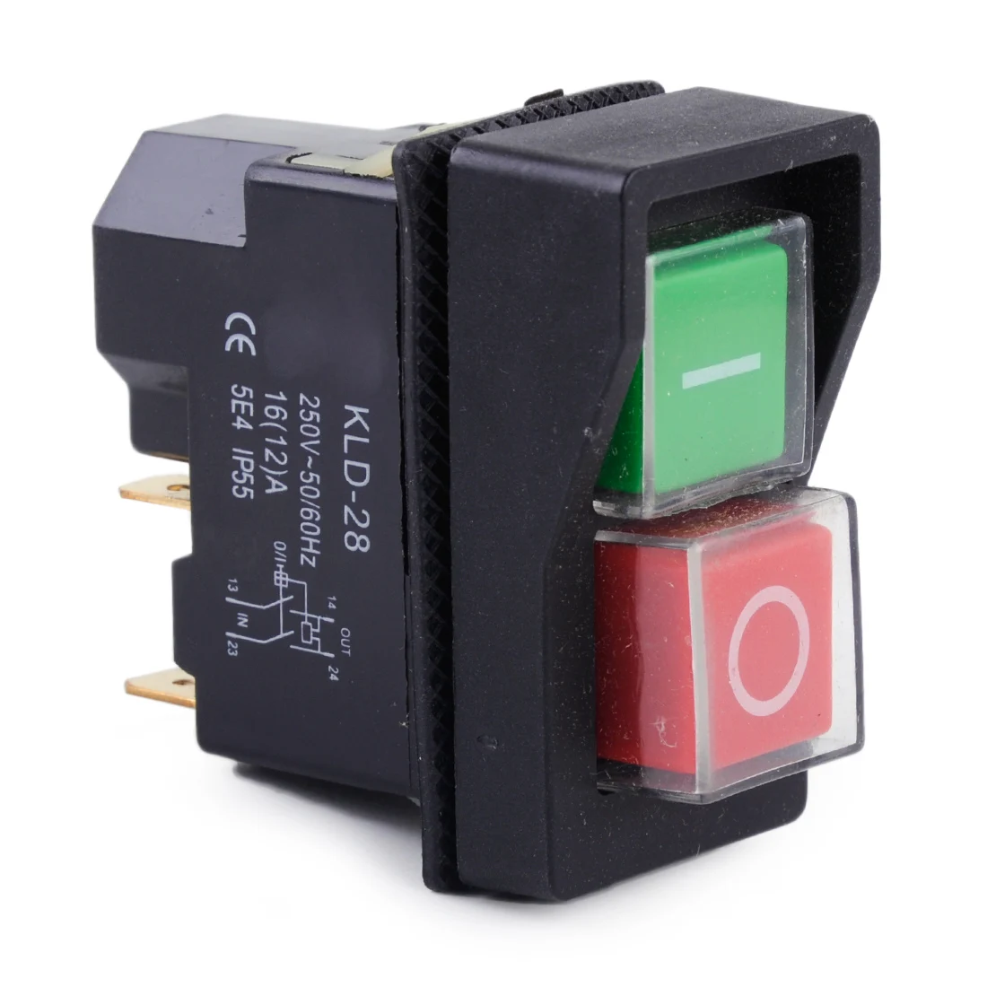 LETAOSK 250V IP55 KJD17 KLD28 4 Pin старт/стоп вкл/выкл вольт Release Switch подходит для машины|Детали
