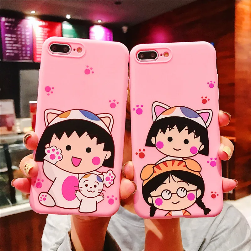 Cartoon Pink Cute Pigs Phone Case For iPhone Xs Max XR XS 6 6S 7 8 Plus X Funny letters Glossy Soft TPU Mobile Bags &amp |