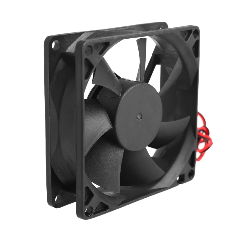 

BGEKTOTH High Quality 80 x 80 x 25mm 12V 2-pin brushless cooling fan for computer CPU System Heatsink Brushless Cooling Fan