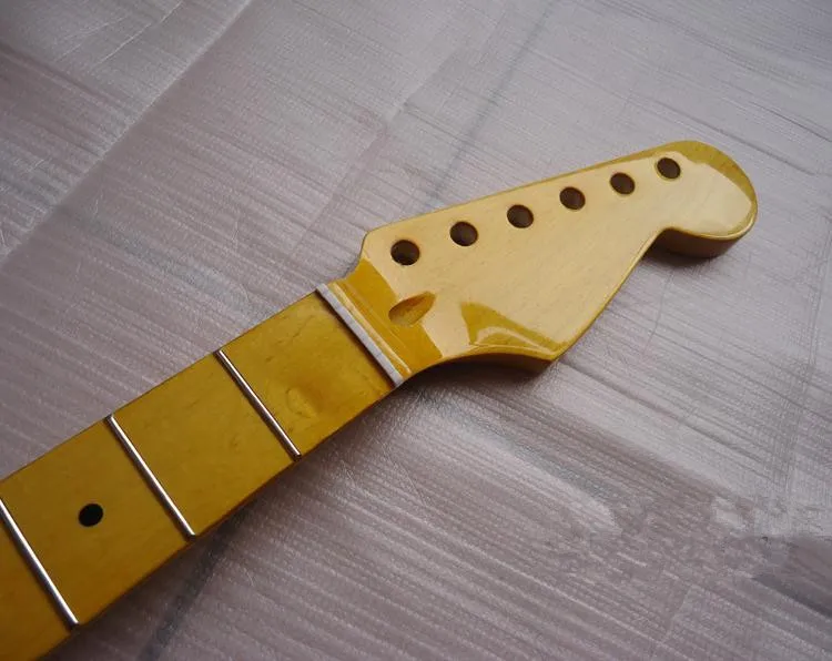 Гриф для электрогитары STQ кленовый гриф лимонно желтый сделай сам электрогитара