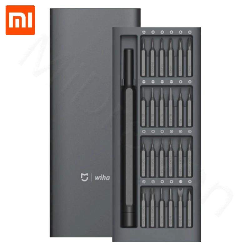 Оригинальный Набор прецизионных отверток Xiaomi Mijia Wiha 24 в 1 магнитные биты домашний