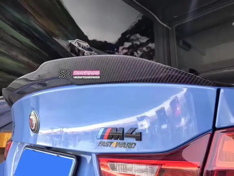 Подходит для BMW M3 M4 F82 f83 углеродного волокна задний спойлер заднее крыло|rear wing|carbon