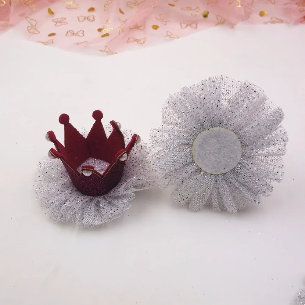 DIY Девушки Корона Hairband Головные уборы Интимные аксессуары детские блестящие Симпатичные принцесса Дети Тиара повязка DIY куклы ремесла Корона