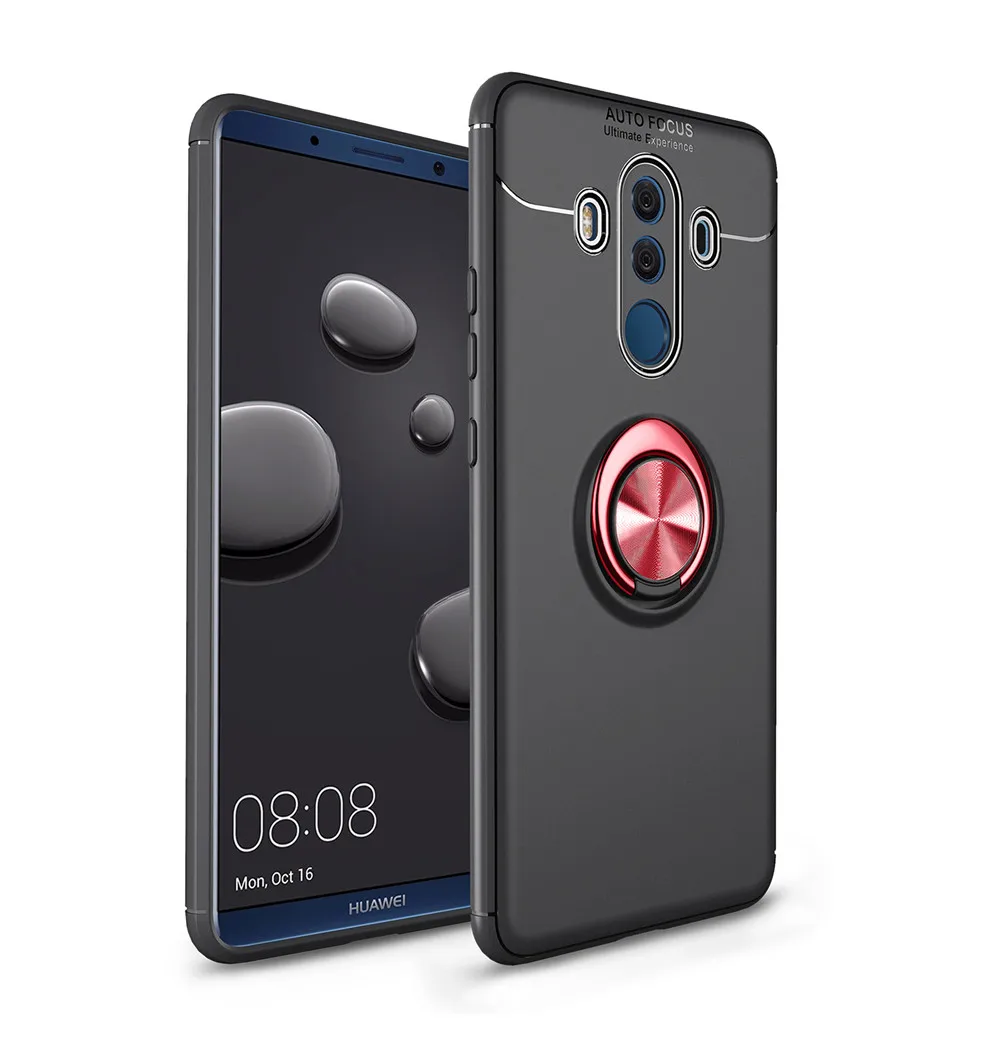 Чехол для Huawei Mate 9 10 чехол Pro Автомобильный держатель Подставка Магнитный 360