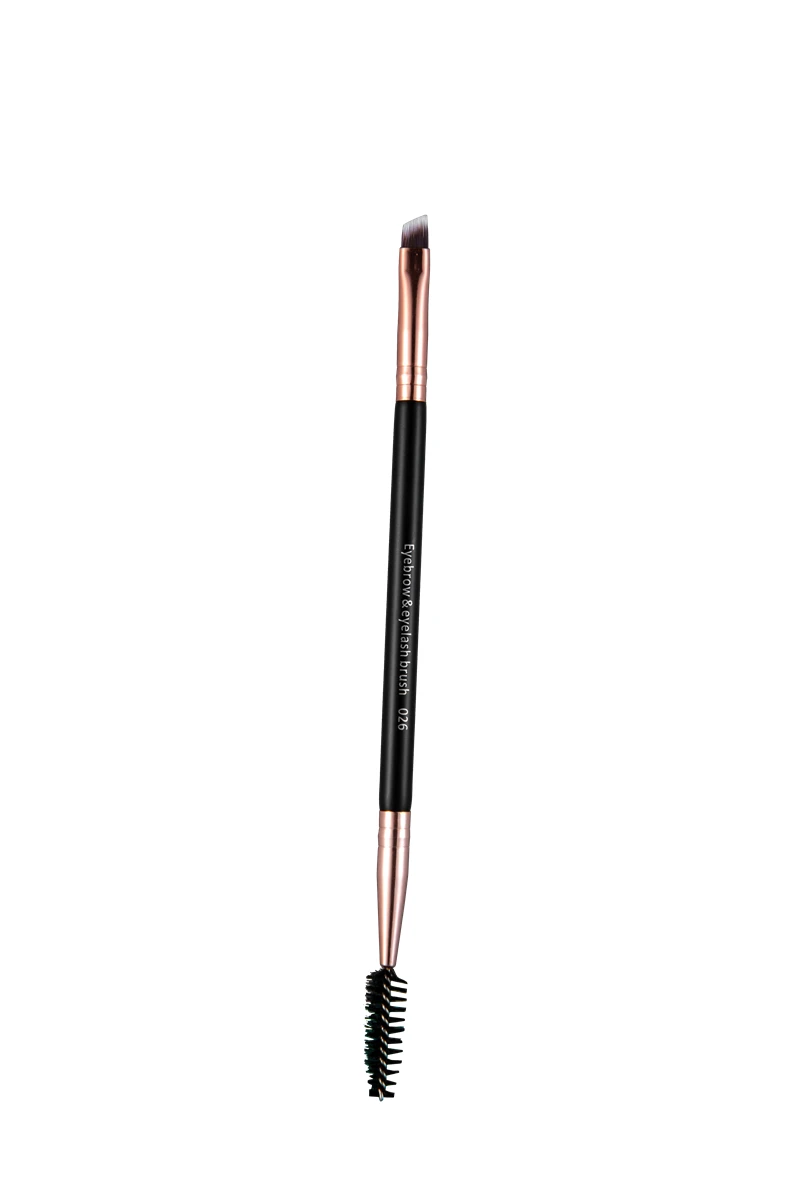 double-head 026 BBL 1 шт., деревянная ручка, топ, кисти для макияжа, пудра, румяна, Прецизионная кисть для консилера, тени для век, Дымчатая кисть для растушевки, полная функция - Handle Color: double-head 026