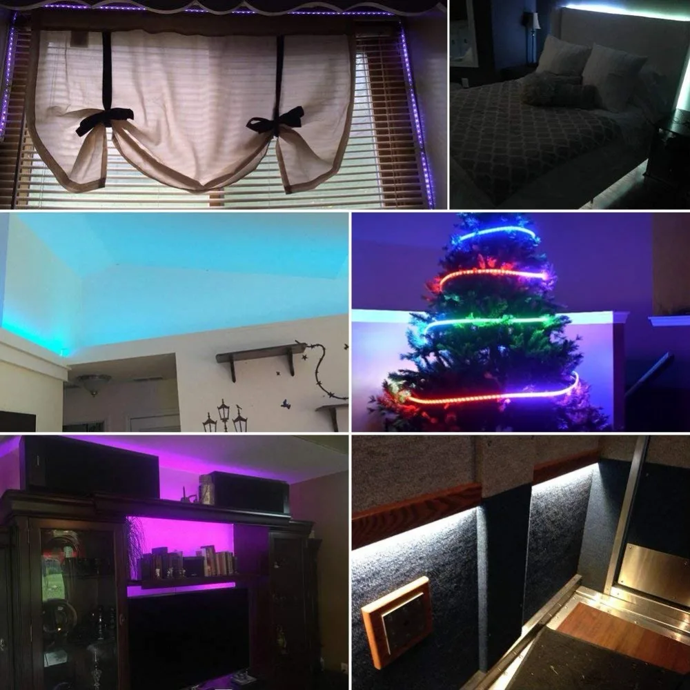 11.11 Promotion!!!! Hyleton Smart Controller Wifi LED Wireless 5M RGB Strip Light 12v Power Supply DIY for Christmas | Электроника