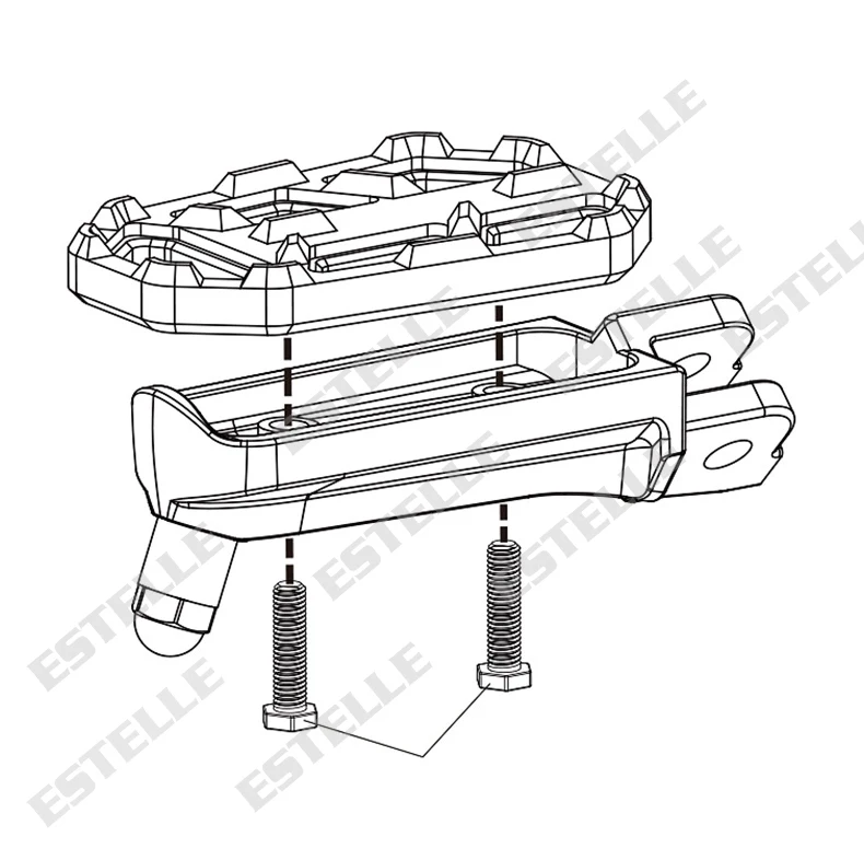 CNC алюминиевые панели для HONDA CB500X cb500 x CB500-X аксессуары для мотоциклов Передние Подножки
