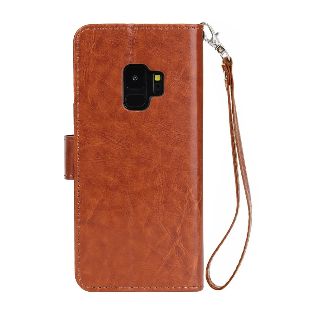 Кожаный чехол кошелек для Samsung Galaxy Note 9 8 с держателем карт S8 S9 Plus S7 S6 edge флип