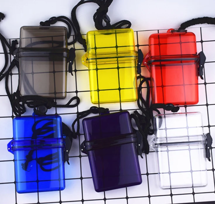 

Creative Punk Hip Hop Plastic Transparent Cigarette Case Box Waterproof Hard Shell Cigarette Organizer Smoking Accessories LF334