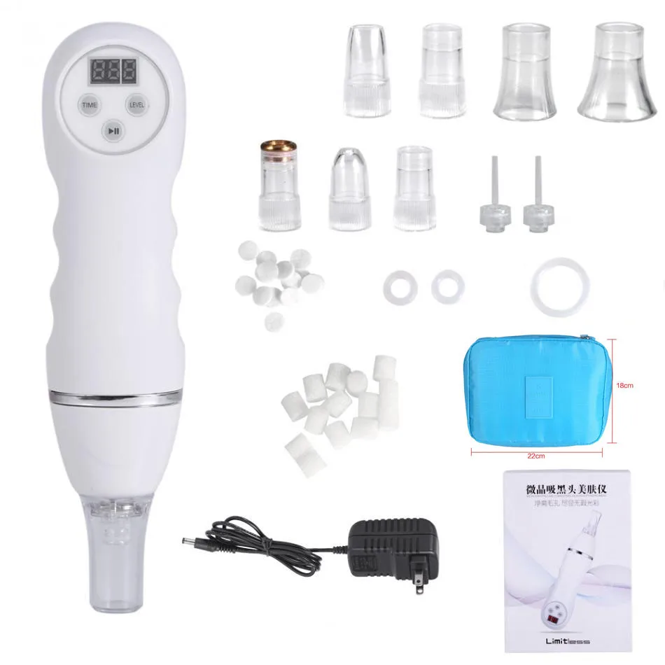 Микро дермабразия вакуумное удаление черных точек очиститель пор средство для