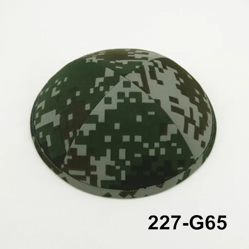 Камуфляж 19 см kippot Appaerl аксессуары шапки Skullies beanie Kippah еврейская Yarmullka