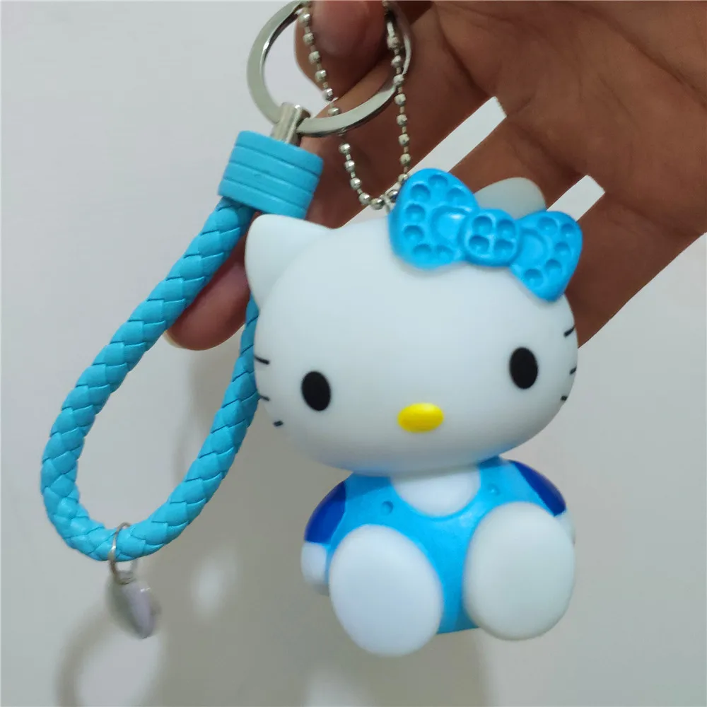 2018 рисунок Hello Kitty Для женщин брелок куранты милый мультфильм подарок для девочек