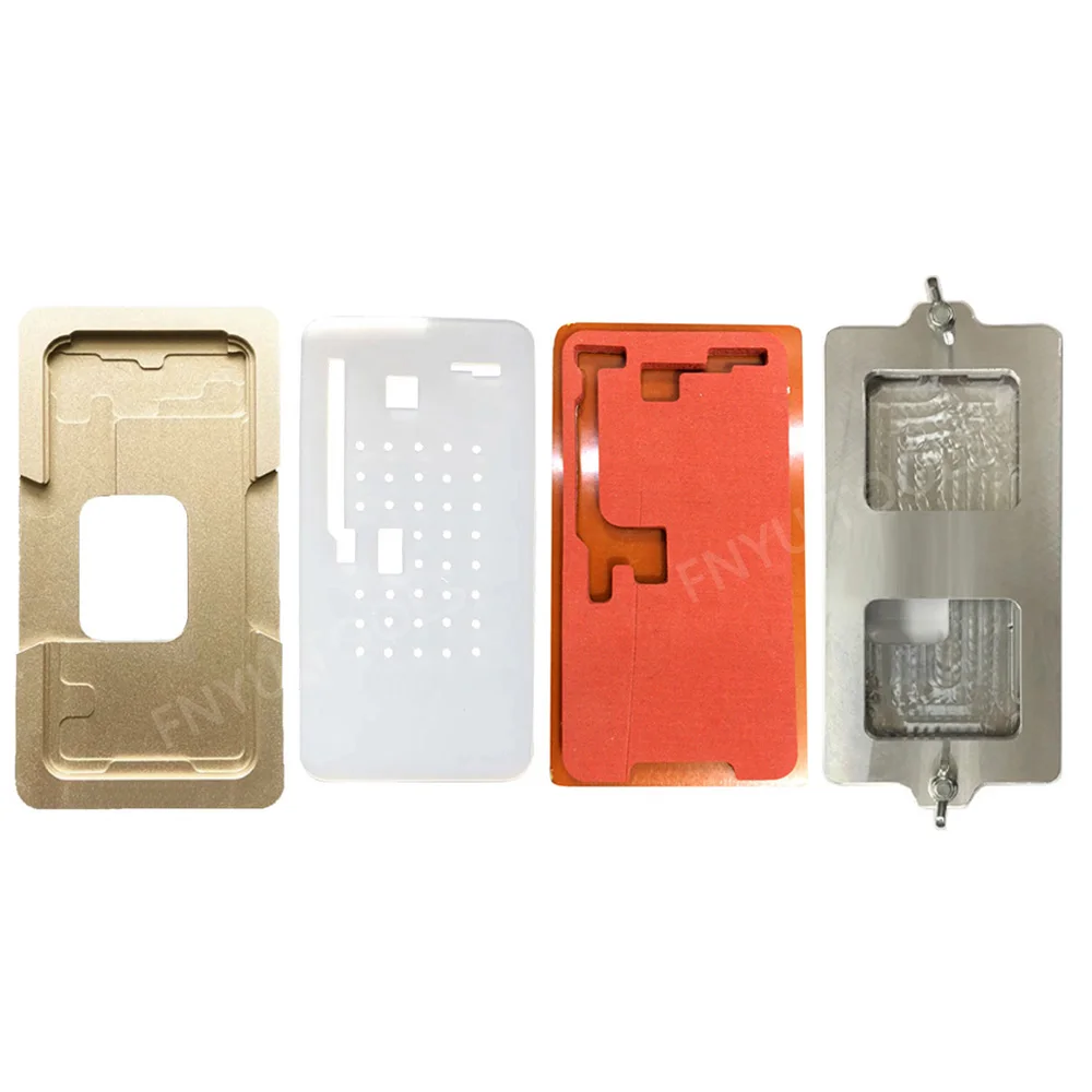 

Iphone X Assembling Locate Mold ToolsLCD Lamination Mould Screen Repair Alignment Laminating Machine Silicone Mat Frame