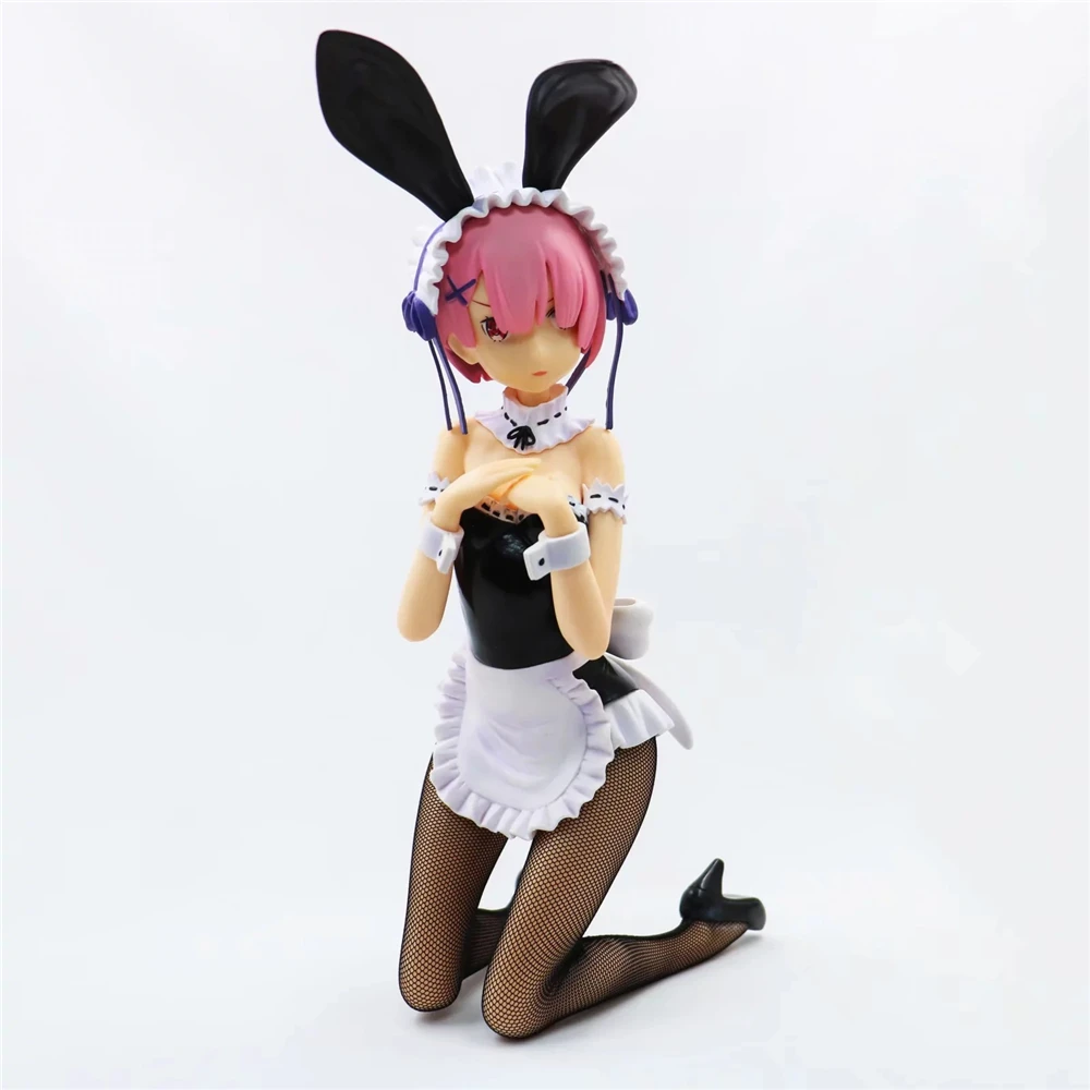 

Аниме фигурки сексуальных девушек Re: жизнь в другом мире от zero Ram Bunny Ver. Масштаб 1/4, ПВХ экшн-фигурка, модель, игрушки для взрослых, кукла