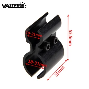 Зажим для фонарика 10-21 мм и 18-31 мм цилиндрический лазерный зажим Кронштейн для прицела держатель прицела SKS