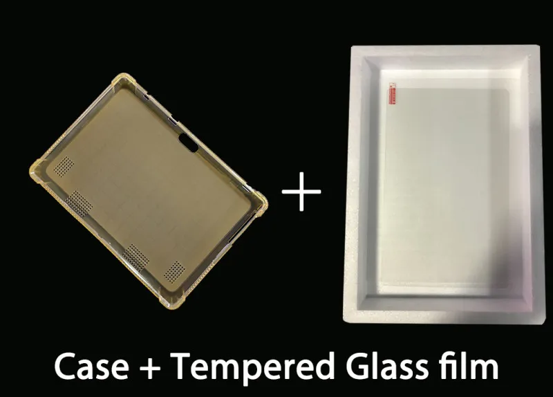 yellow-Tempered film Чехол для Teclast M20 ALLDO cube M5 M5S Onda x20 Ezpad M5 10," планшетный ПК TPU Защитный чехол для cube m5+ стилус - Цвет: yellow-Tempered film