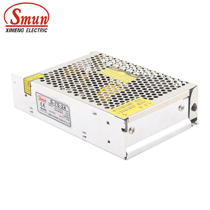 SMUN S-75-24 110 В/В переменного тока до 75 Вт, 24 В, 3 А