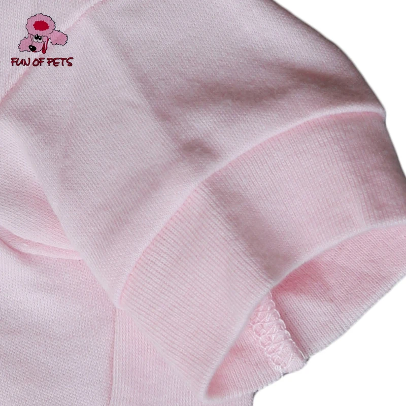 2017 Чистый хлопок розовая Корона хлопковая футболка для собак (XS S M L) милые