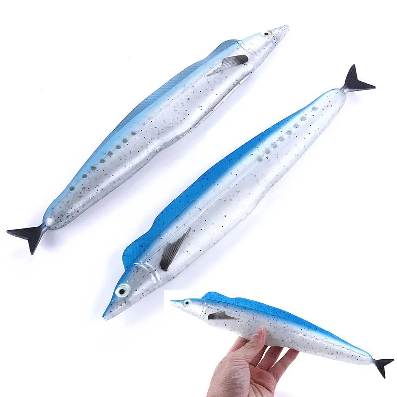 1 шт. мягкая рыболовная приманка 72 г Реалистичная рыба мягкое тело пустотелая