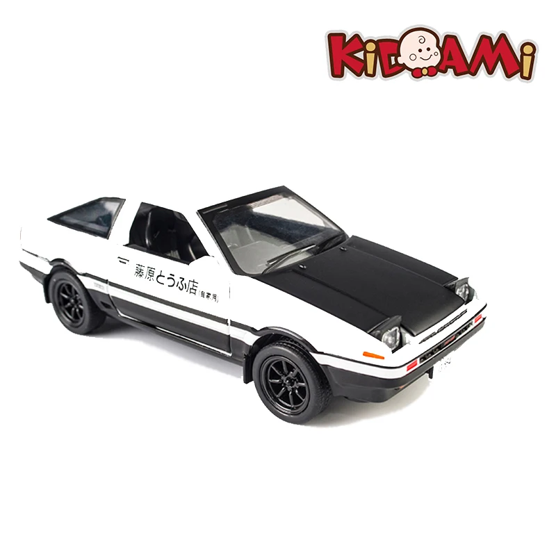 Модель литая автомобиля KIDAMI 1/28 Initial D AE86 украшение открытой двери фотоальбом для