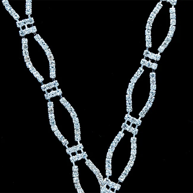 

10 ярдов стразы, отделка, аппликация, простой дизайн для свадебных платьев