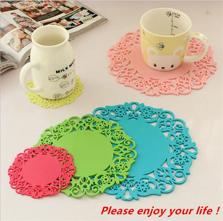 Бесплатная доставка гибкий прочный силиконовый коврик держатель для горшка