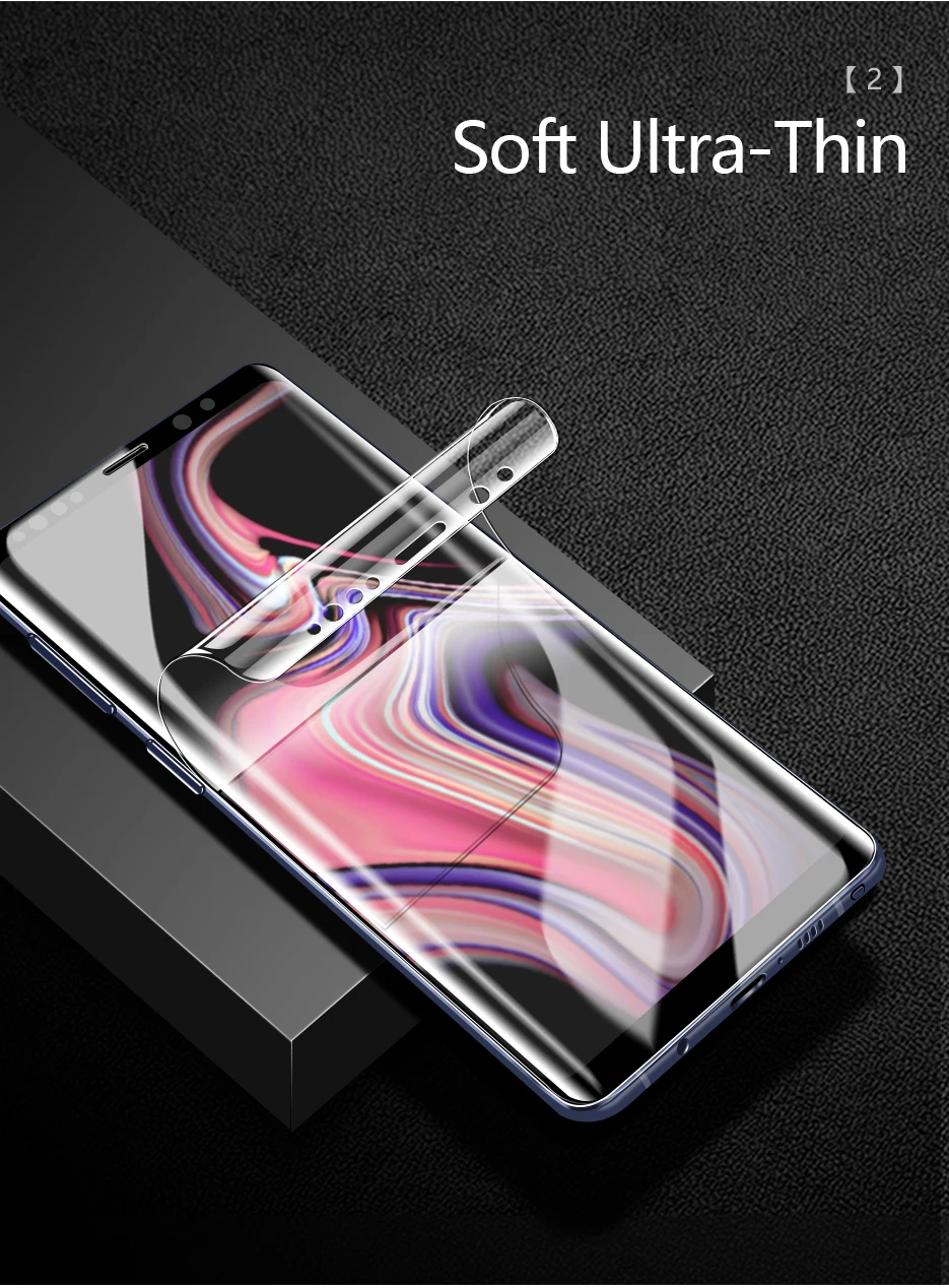 CHYI 3D изогнутая пленка для samsung Galaxy Note 9 Защита экрана с инструментами полное покрытие для samsung Note 9 не закаленное стекло