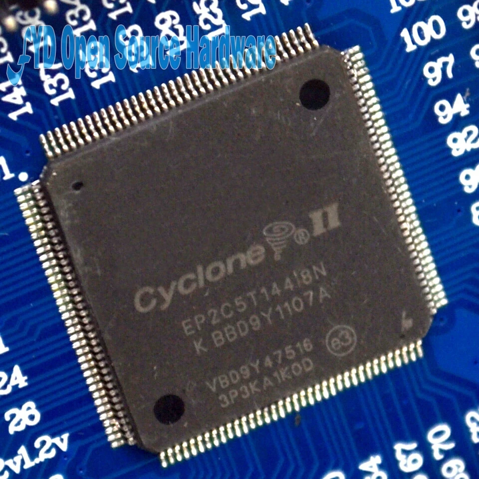 1 шт. ALTERA FPGA CycloneII EP2C5T144 минимальная системная макетная плата обучающая