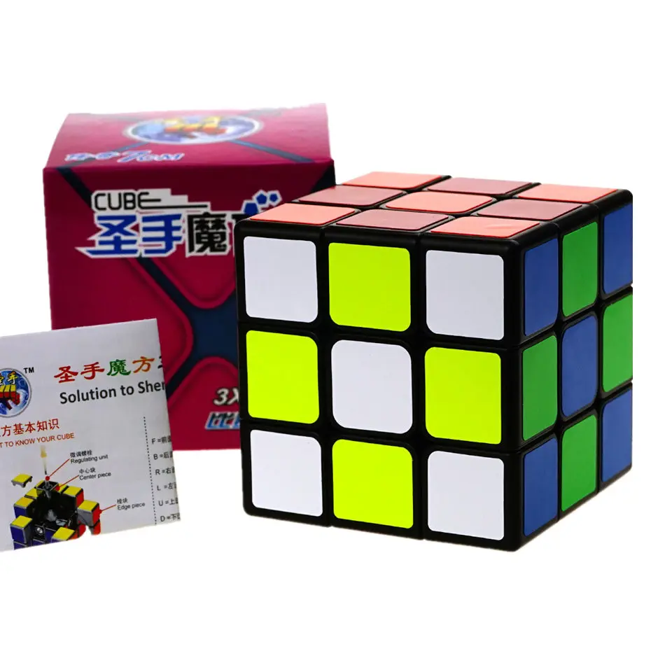 Shengshou Legend 3x3 кубик рубика 7 см Большой размер 3x3x3 волшебный куб 3 слоя скоростной