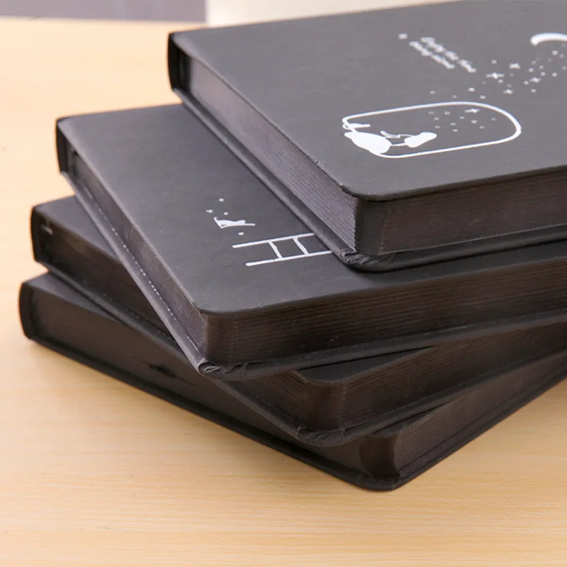 MIRUI творческий черный (внутренний диаметр * высота) страницами блокнот с 96 листов