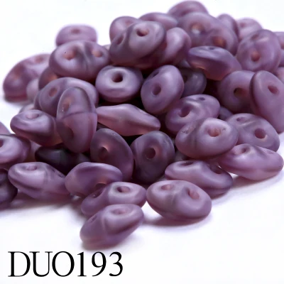 DUO193 Стеклянный Бисер, два отверстия, Perles, японское ювелирное изделие, Boncuk, сделай сам, ручная работа, шарм, разделитель, круглые коралловые бусины для изготовления ювелирных изделий - Цвет: DUO193