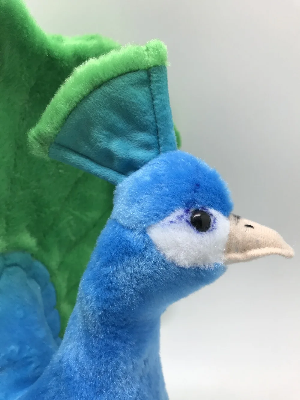 

Dropshipping 30cm Realistic peluches lifelike plush toy peacock stuffed animal peafowl soft toy kids gifts
