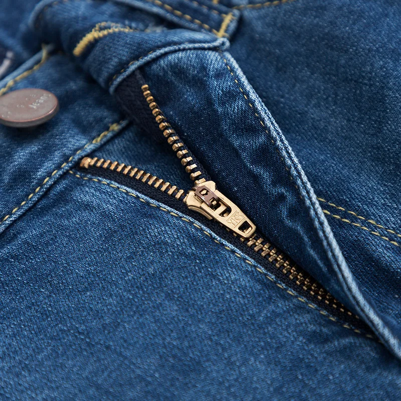 Мужские потертые джинсы SEMIR мягкий хлопок мужские облегающие с разрушением
