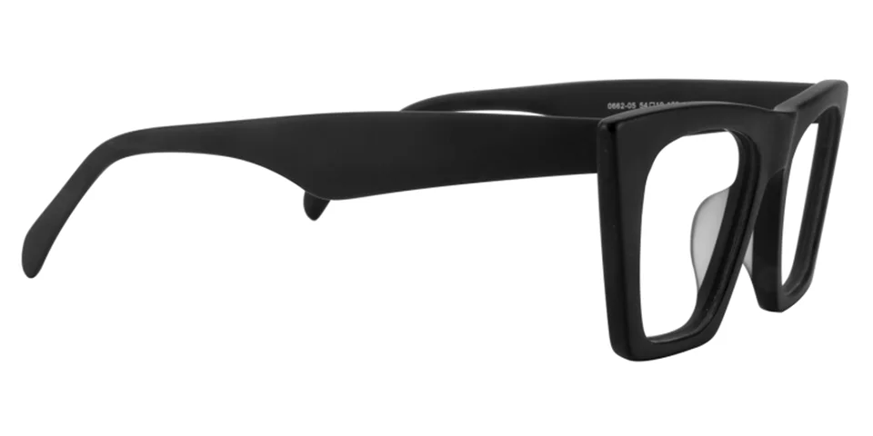 Zeelool Stylish Acetate Cat Eye Glasses Frame for Women with Non-prescription Clear Lens Cecile FP0662