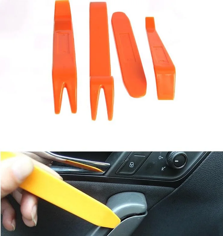 4 шт./компл. DIY Портативный автомобиля Авто Дверной зажим Панель аудио/dvr gps